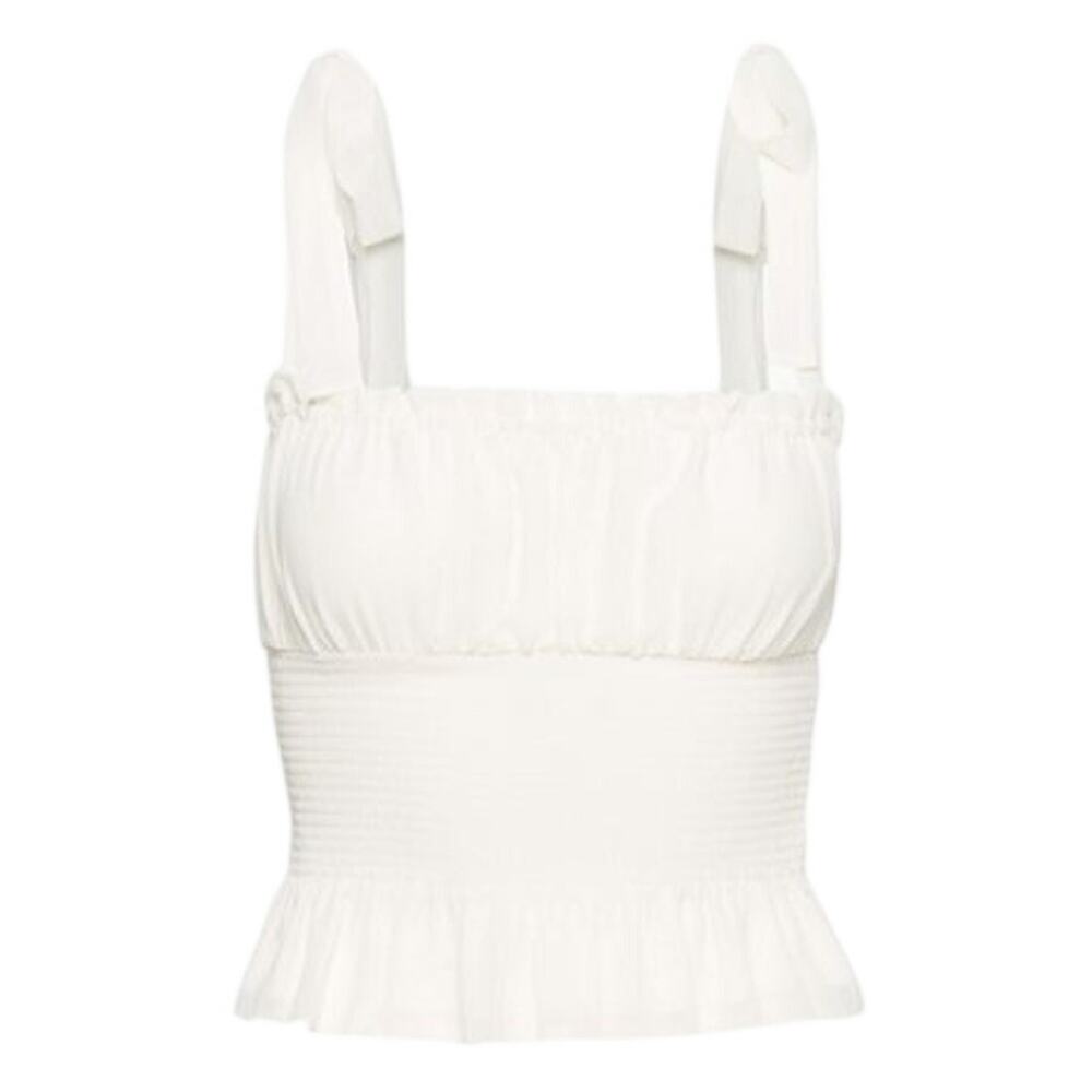 Wilfred Smocked Light Birch Ballad Camisole Size XXS NWT
